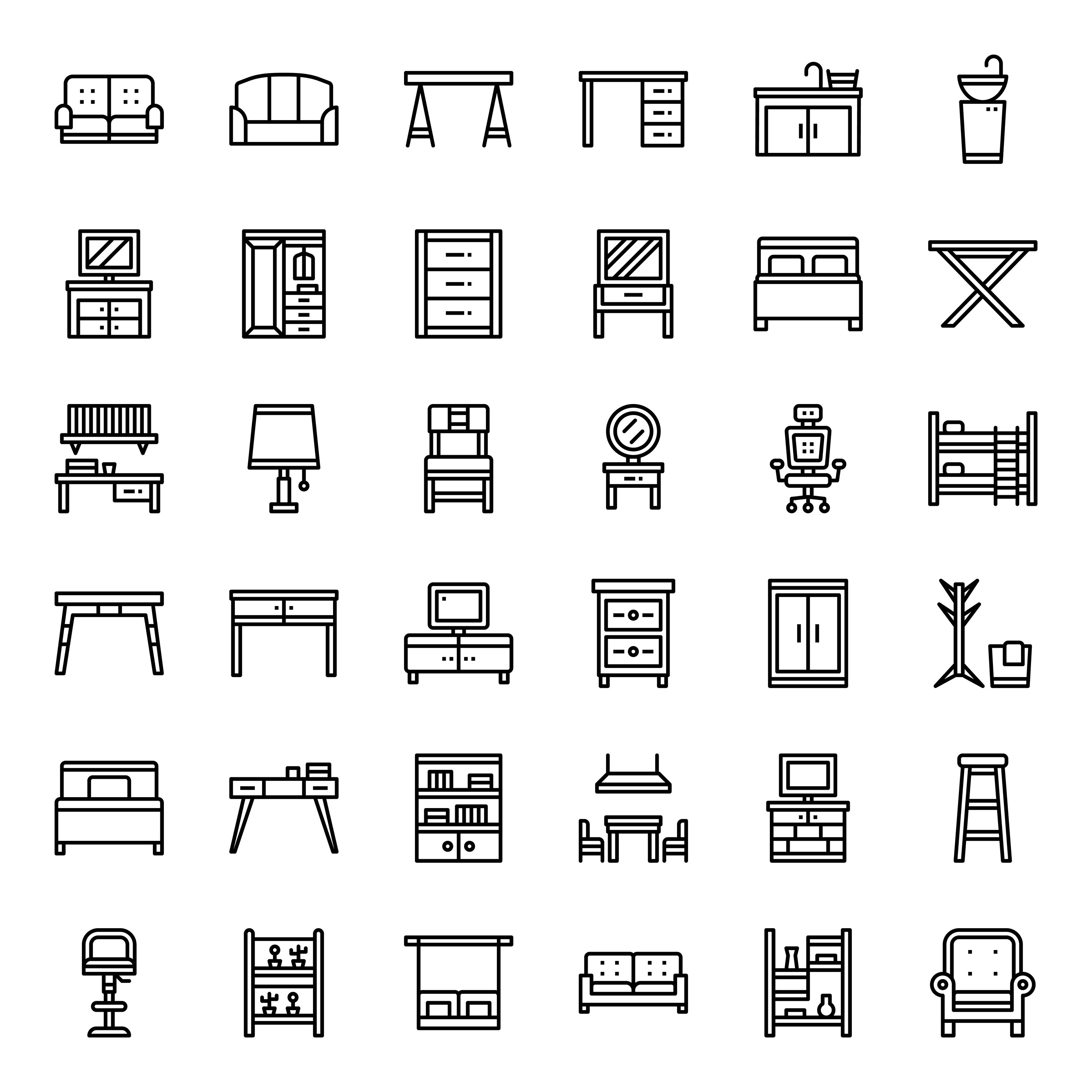 The best selection of free furniture icons vector art, graphics and stock illustrations. Furniture Icons Free Download On Behance