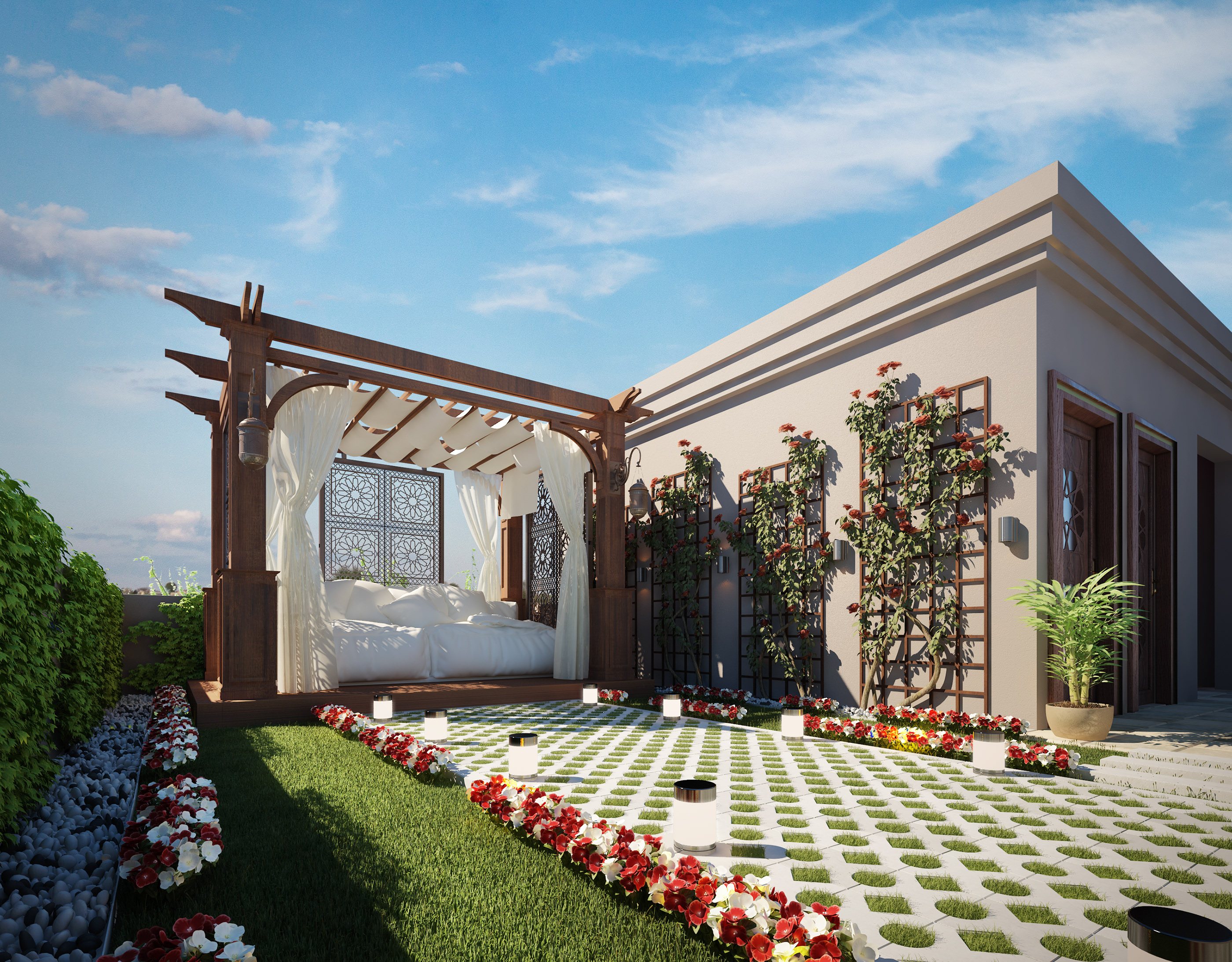 Roof Garden on Behance