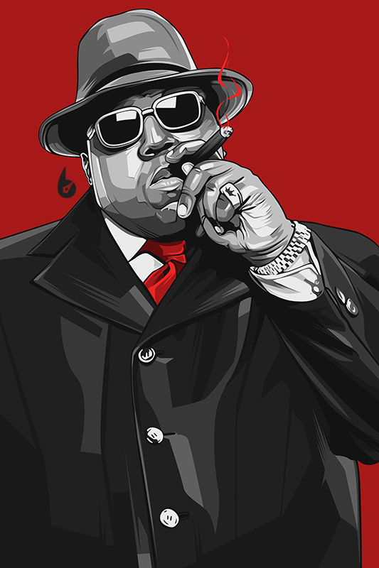 The Notorious BIG on Behance