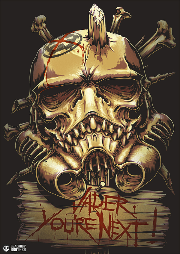 Death Side Series Darth Vader & Shadow Stormtrooper on Behance