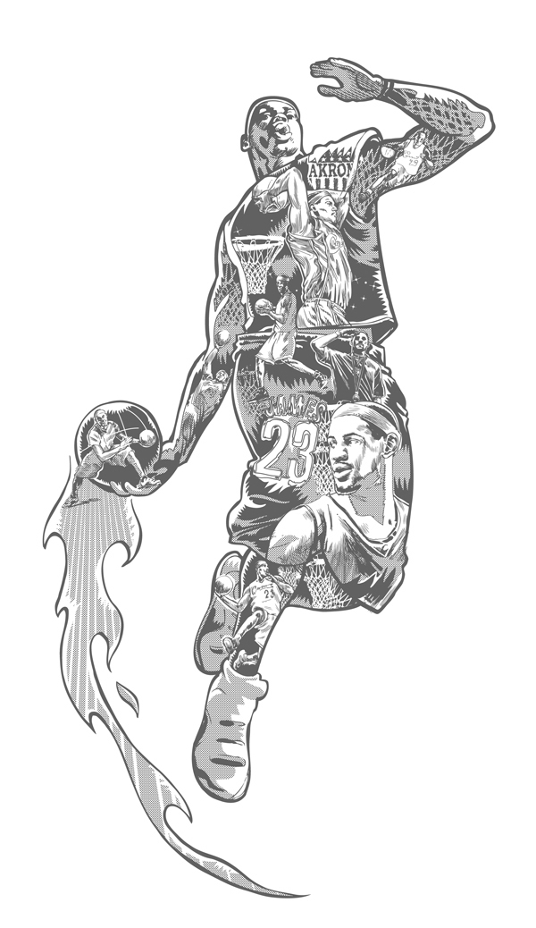 Nike LeBron Tee on Behance
