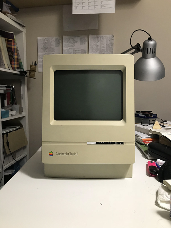 Technical Drawing // Apple Macintosh Classic II 2018 Behance