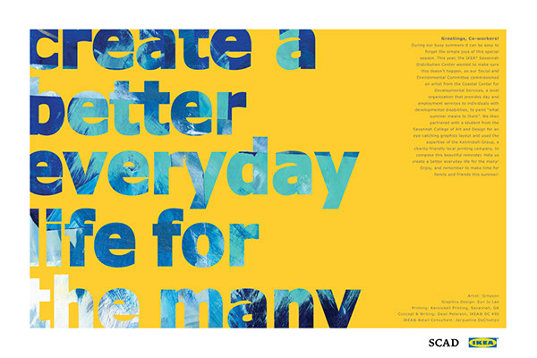 IKEA Posters Collaboration Project on Pantone Canvas Gallery