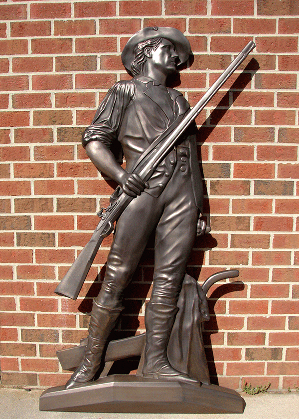 National Guard Bureau bronze minuteman on Behance