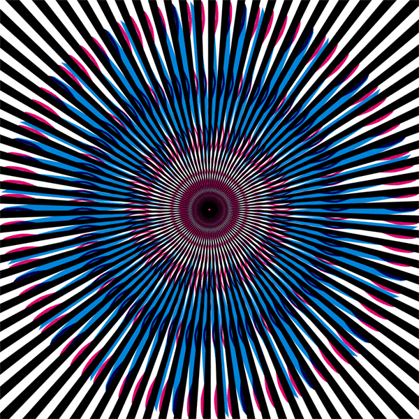 Kinegrams, moving static images on Behance