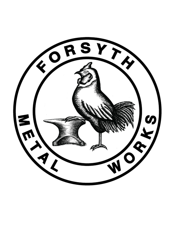 Logo DesignForsyth Metal Works on Behance