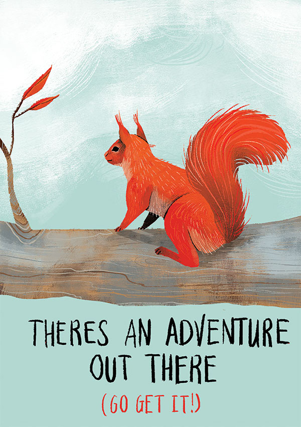 Ohh Deer Card Competition on Behance