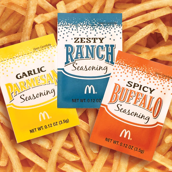 McDonalds French Fry Seasoning Packaging Design on Behance