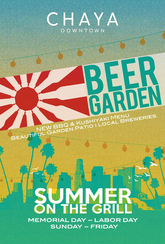 Chaya Beer Garden on Behance
