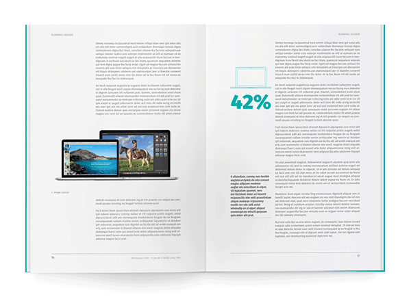 White Paper Template for InDesign on Behance