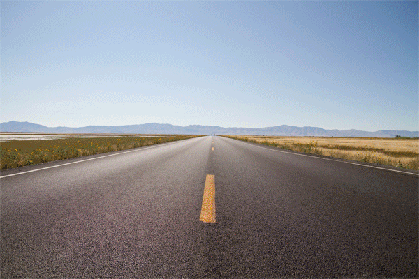 The long road on Behance