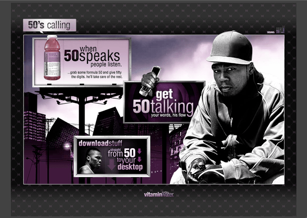 Glaceau 50's Calling on Behance