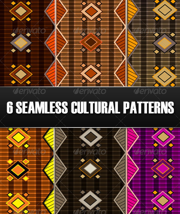 6 Seamless Cultural Patterns on Behance