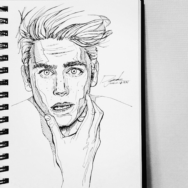 Daily drawing 002 on Behance