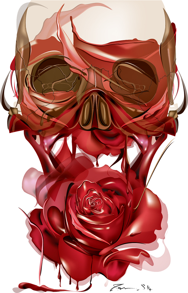 Bloody Rose on Behance