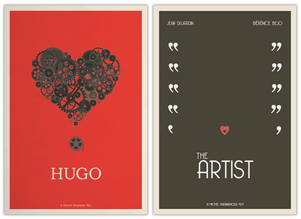 2012 Best Picture Nominees on Behance