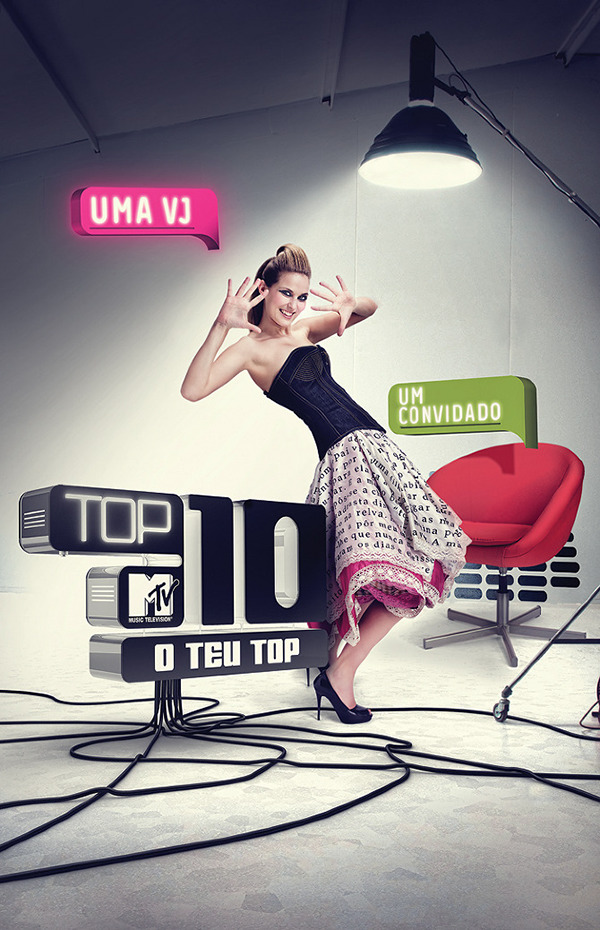 MTV Top Ten on Behance