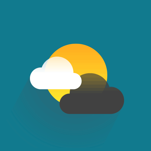 Animated weather icons (gif) on Behance
