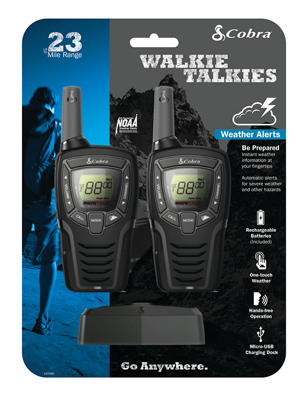Cobra Walkie Talkie Packaging on Behance
