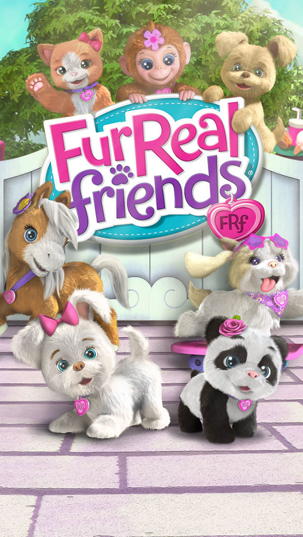 Hasbro Furreal Friends App Game art assets design on Behance