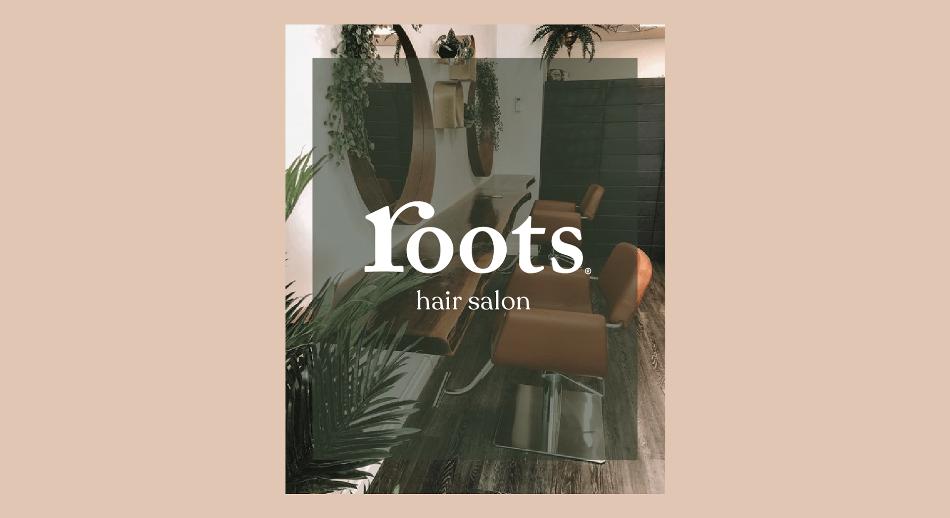 Roots hair salon on Behance