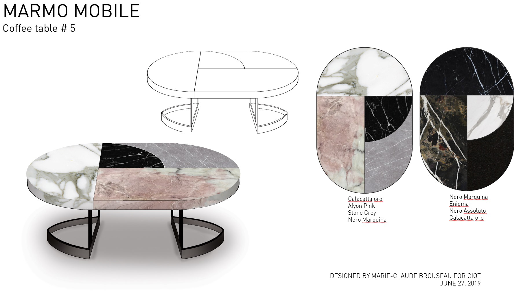 Marble Table Design Concepts on Behance