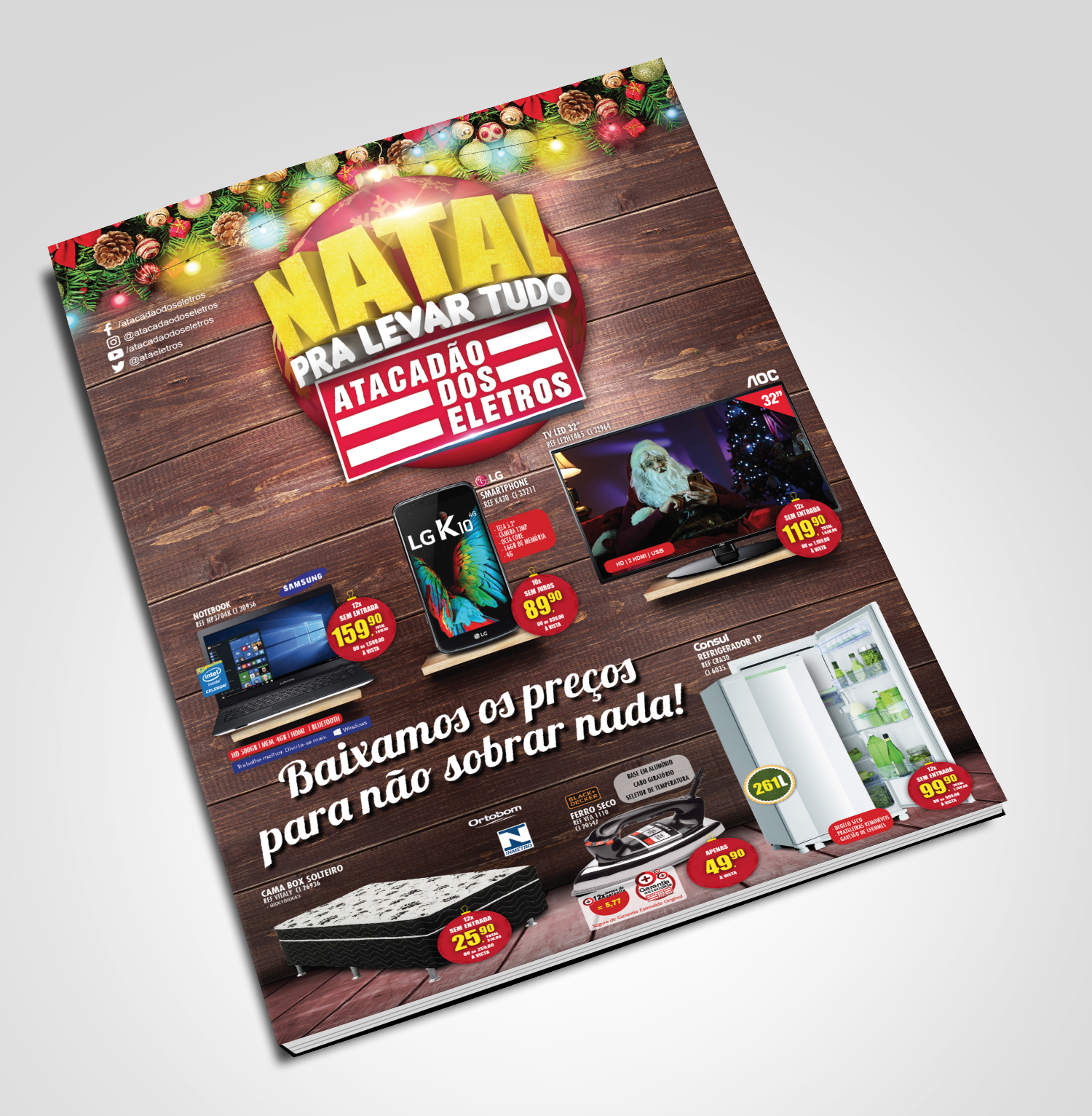 TABLÓIDES ATACADÃO DOS ELETROS on Behance