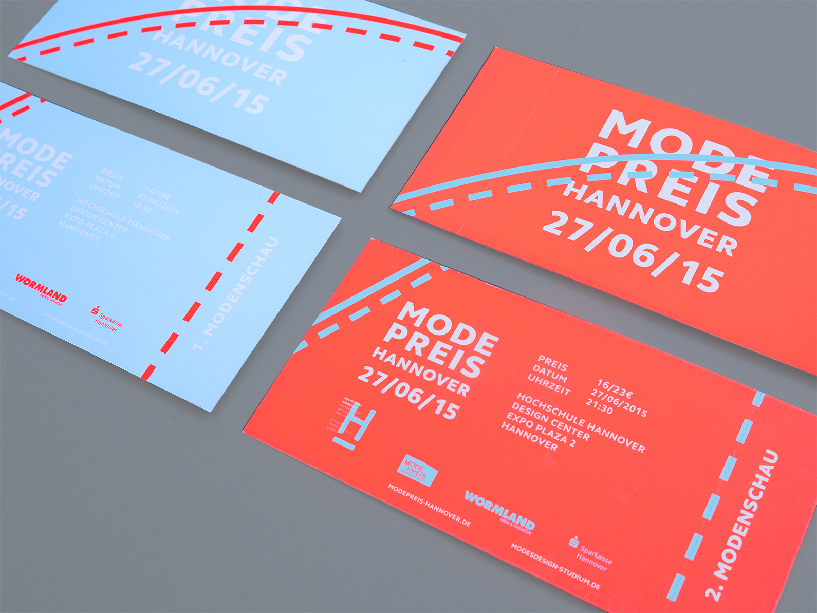 Modepreis Hannover Nummer 7 — Corporate Design on Behance