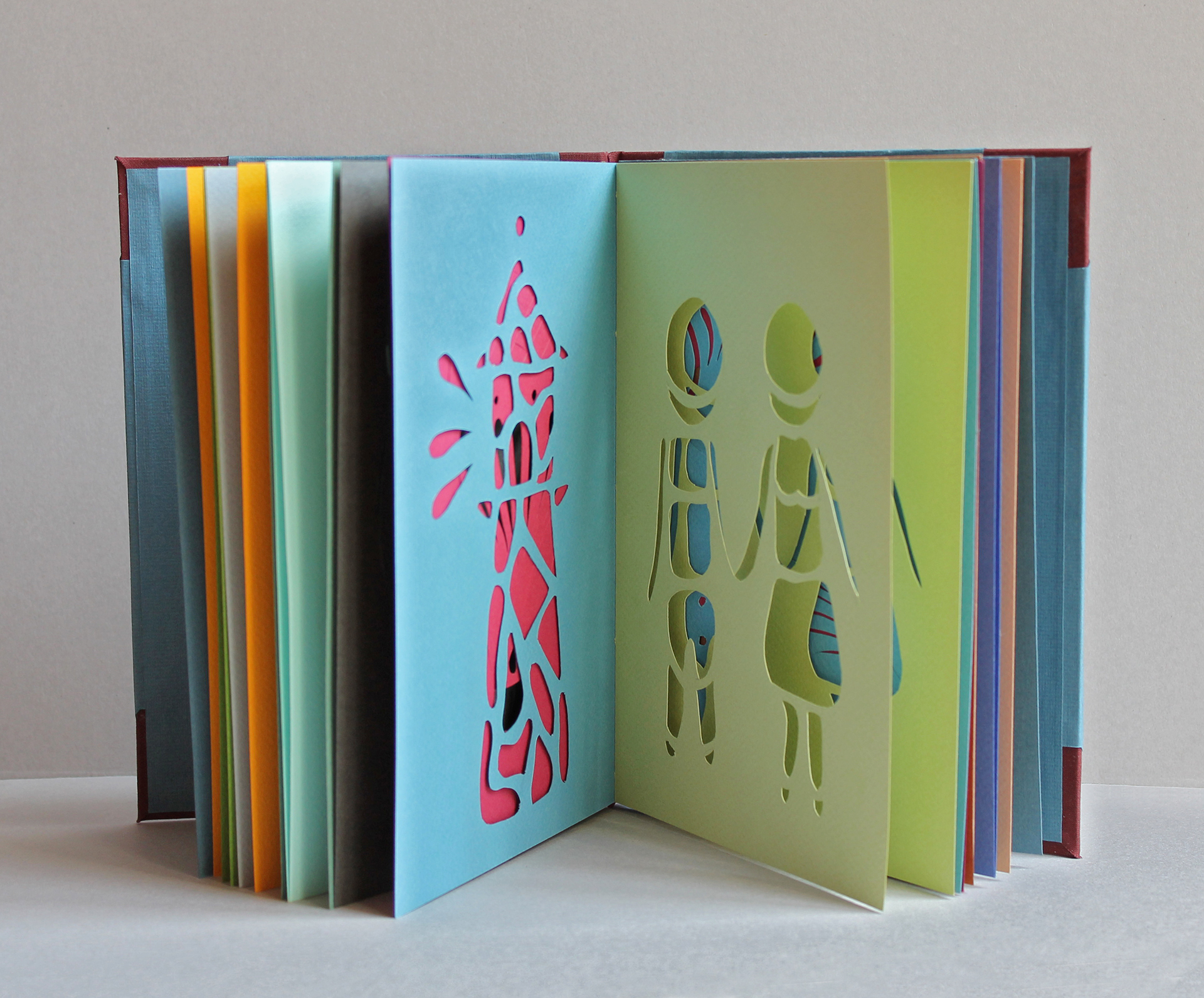 Bookbinding&Paper cut book (2012 Florence/Italy) on Behance