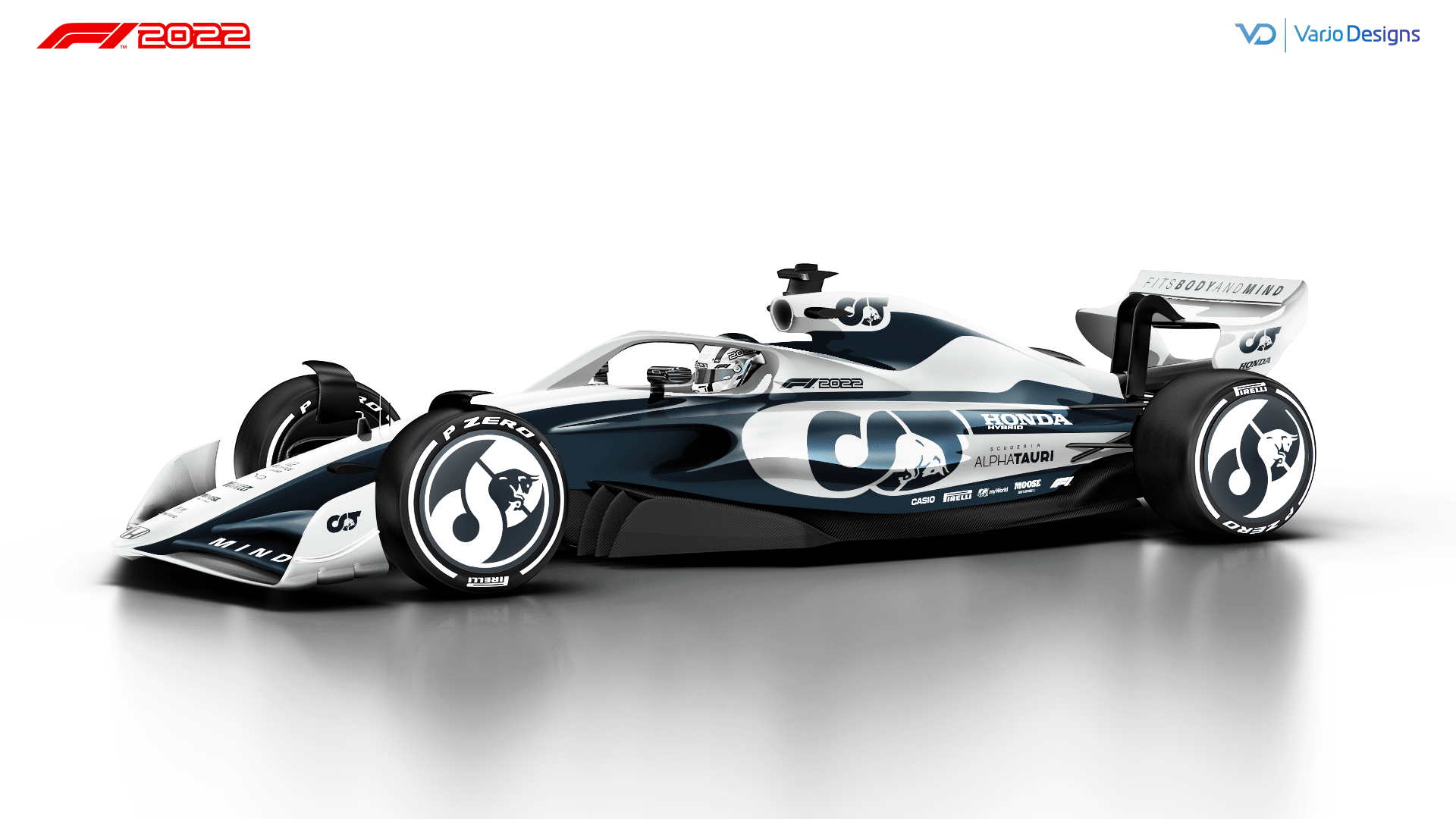 Alpha Tauri F1 2022 livery concept on Behance