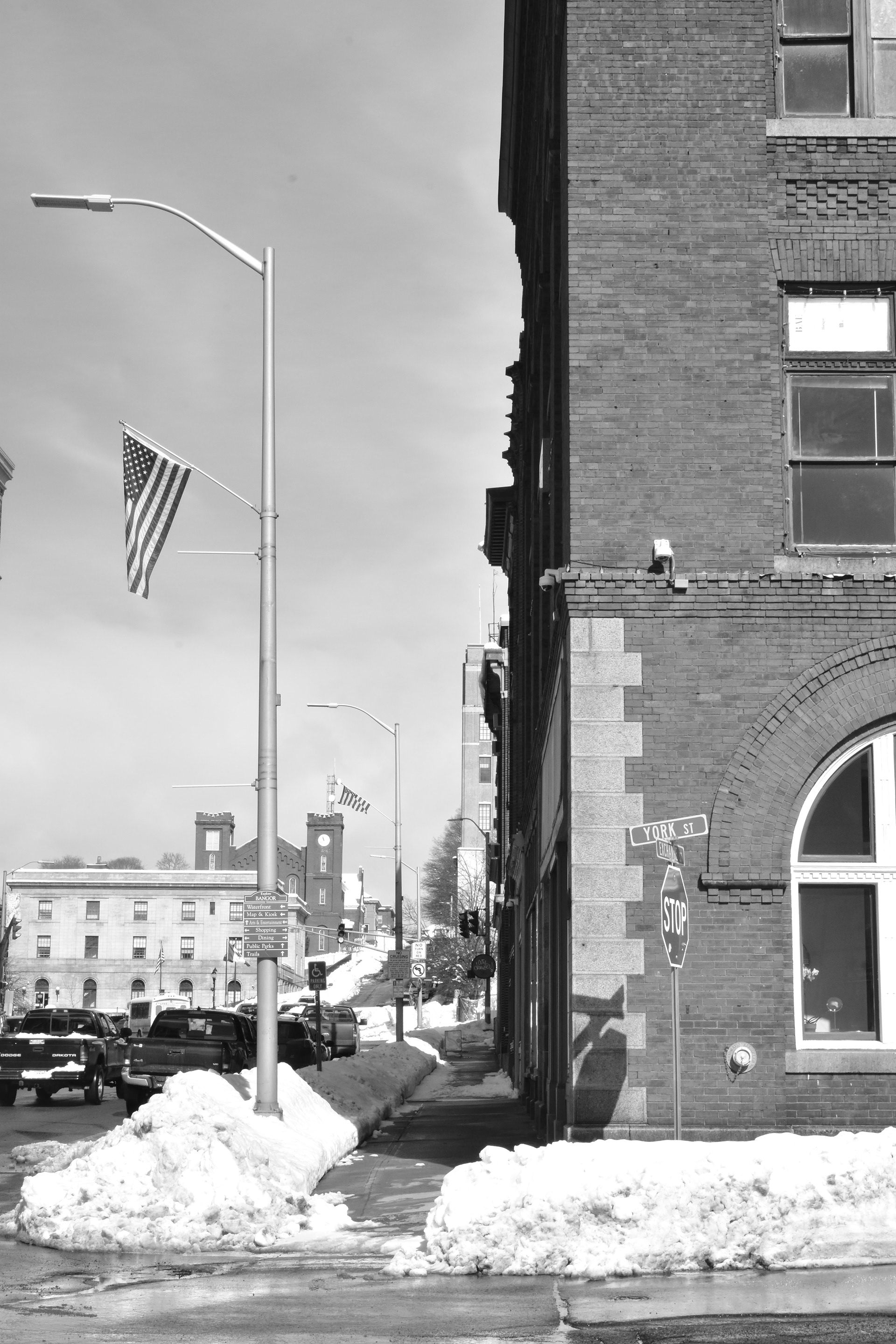 Downtown Bangor on Behance