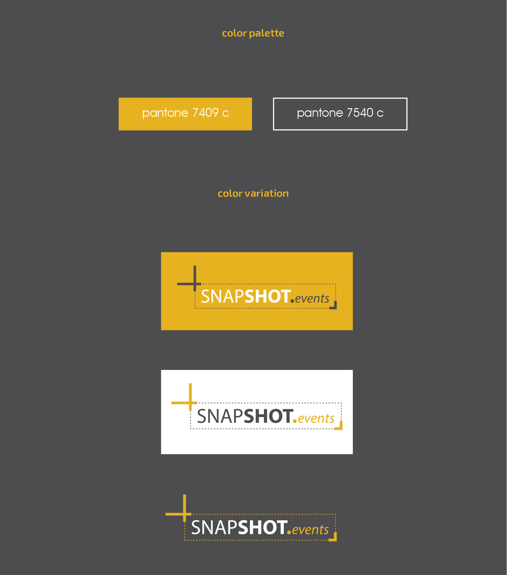 Snapshot event on Behance