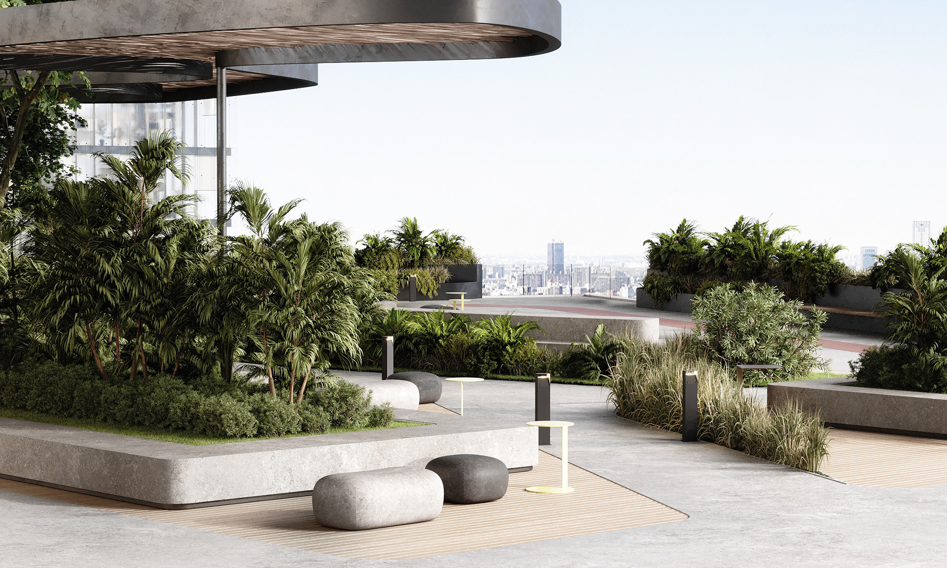 Water Garden Tower on Behance