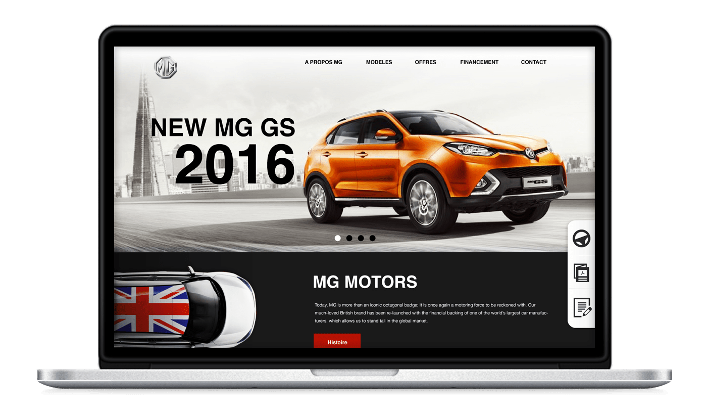 MG Motors on Behance