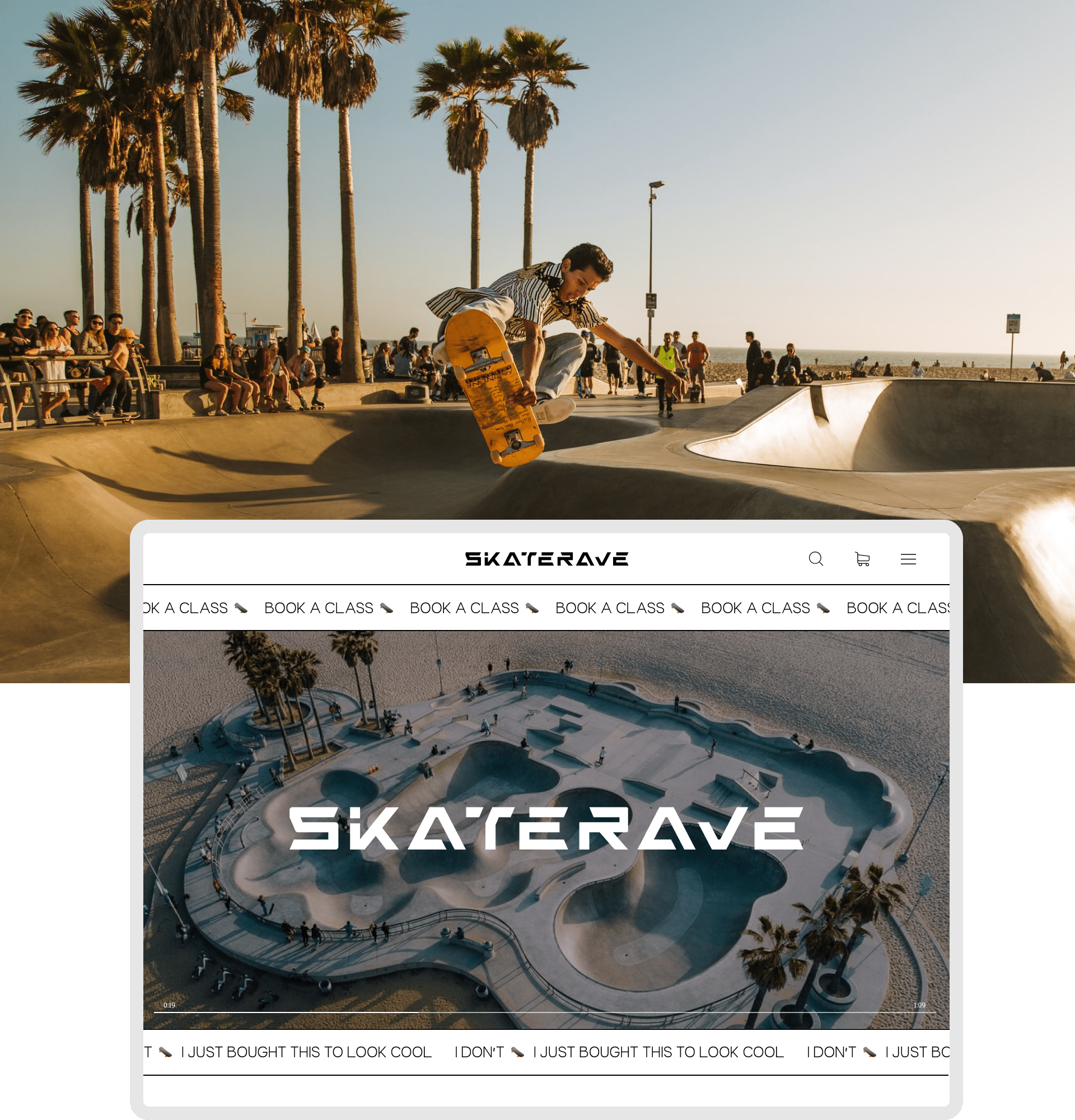 Skaterave — skateboard park on Behance