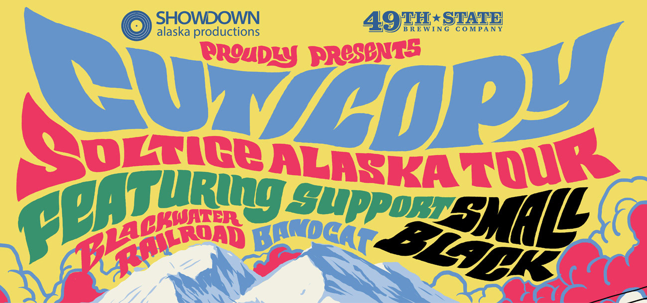 Poster Illustration for event in Anchorage, Alaska on Behance