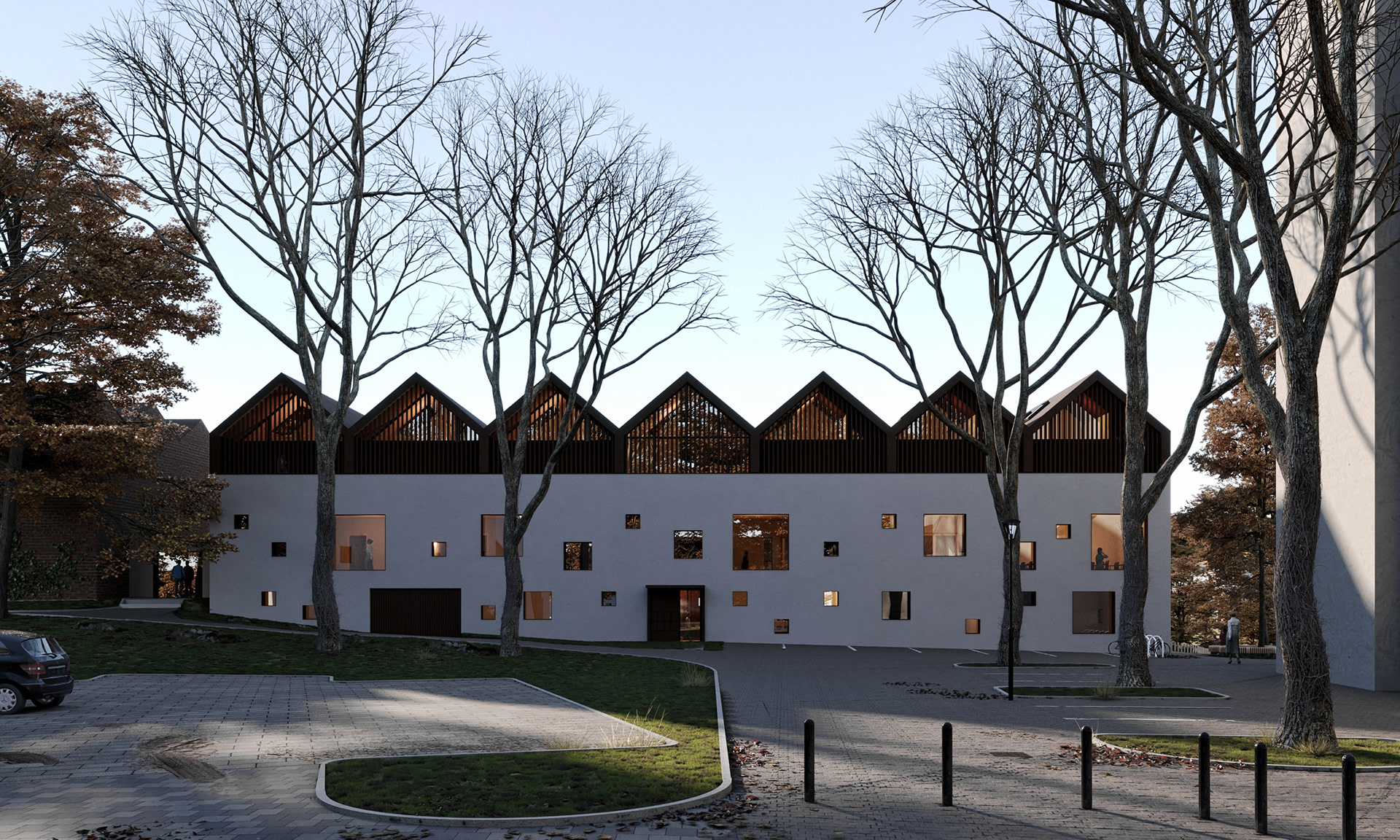 Munich Kindergarten Visualization on Behance