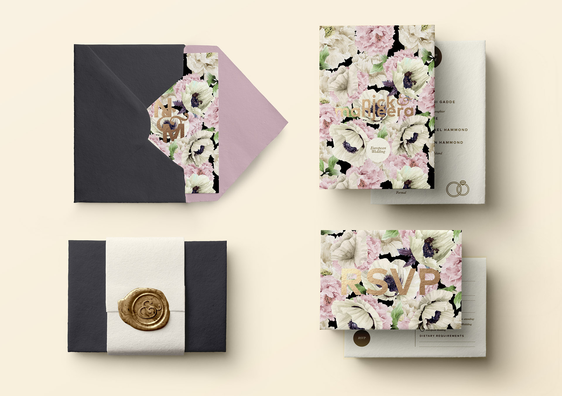 Wedding Invites on Behance