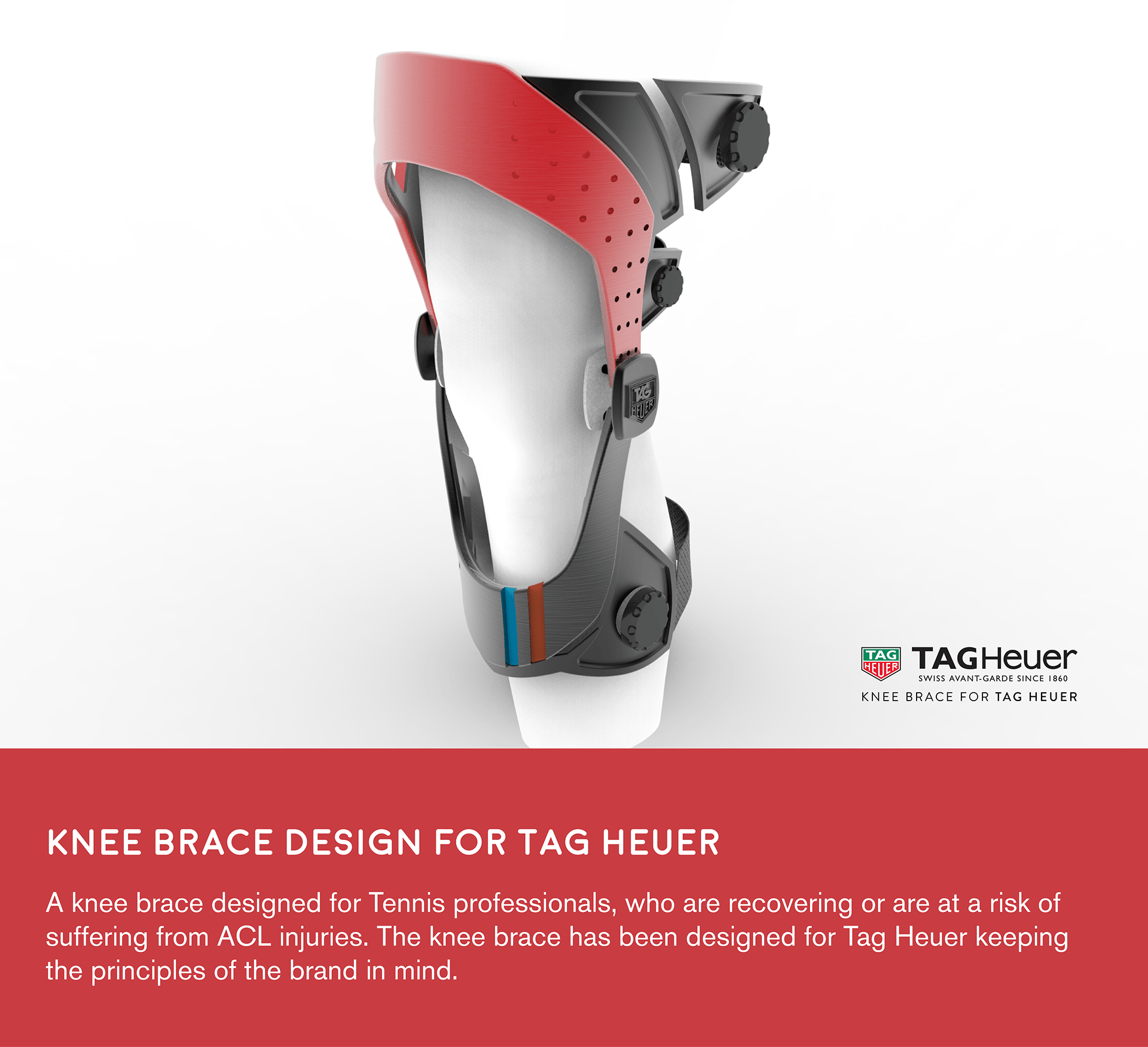 Knee Brace Tag Heuer on Behance