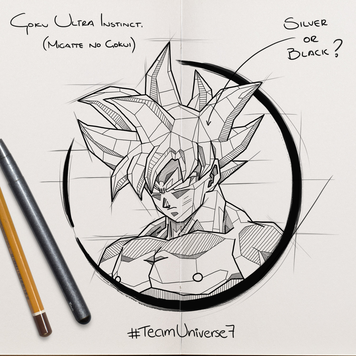 Goku Ultra Instinct On Behance 1350_x_1350_jpg