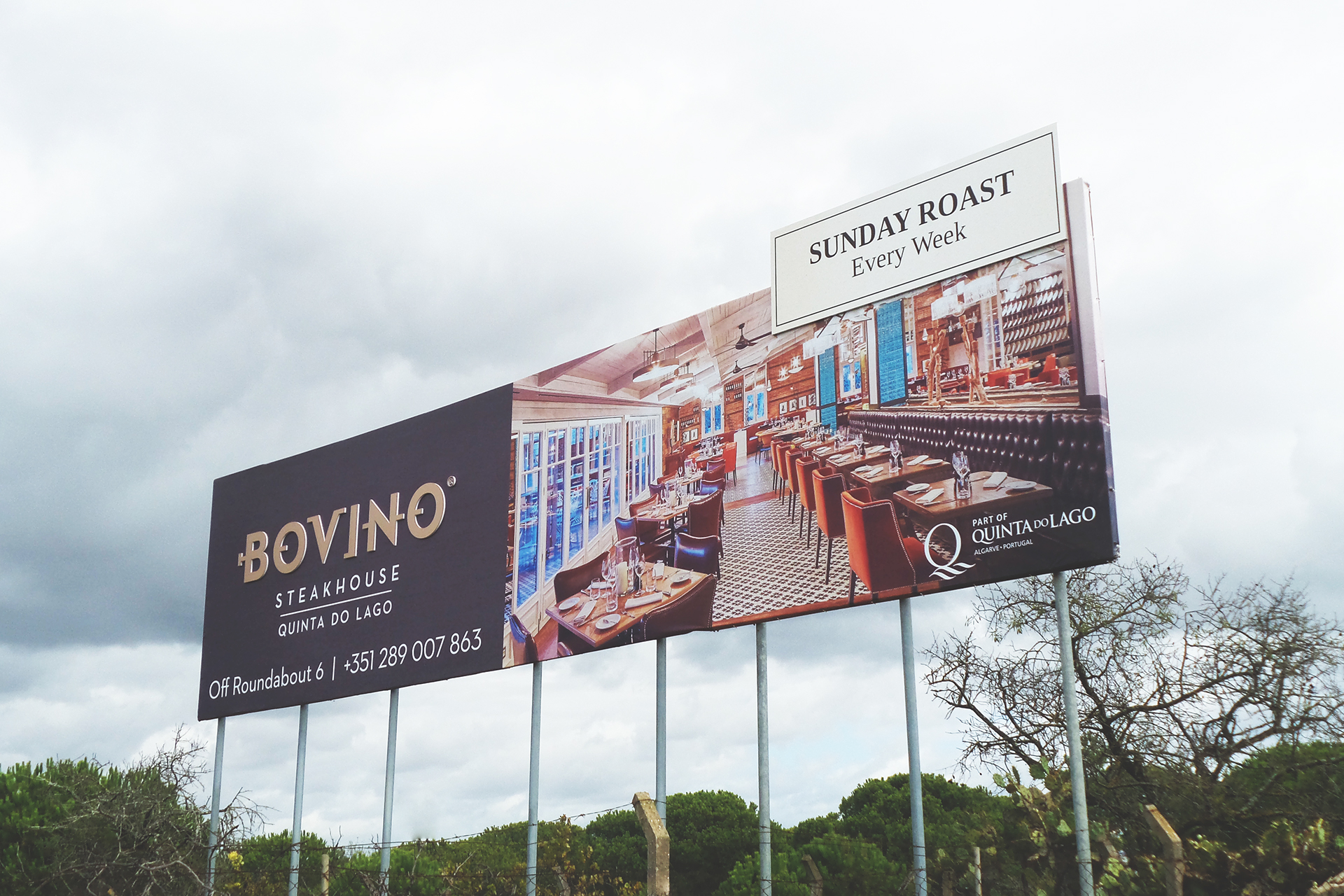 Bovino Steakhouse on Behance