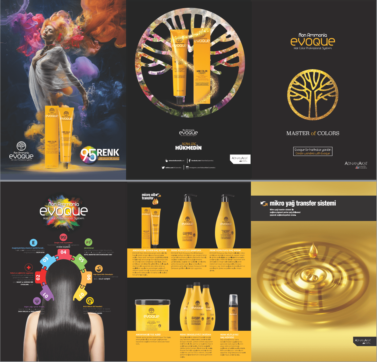 EVOQUE HAIR COLOUR CREAM on Behance