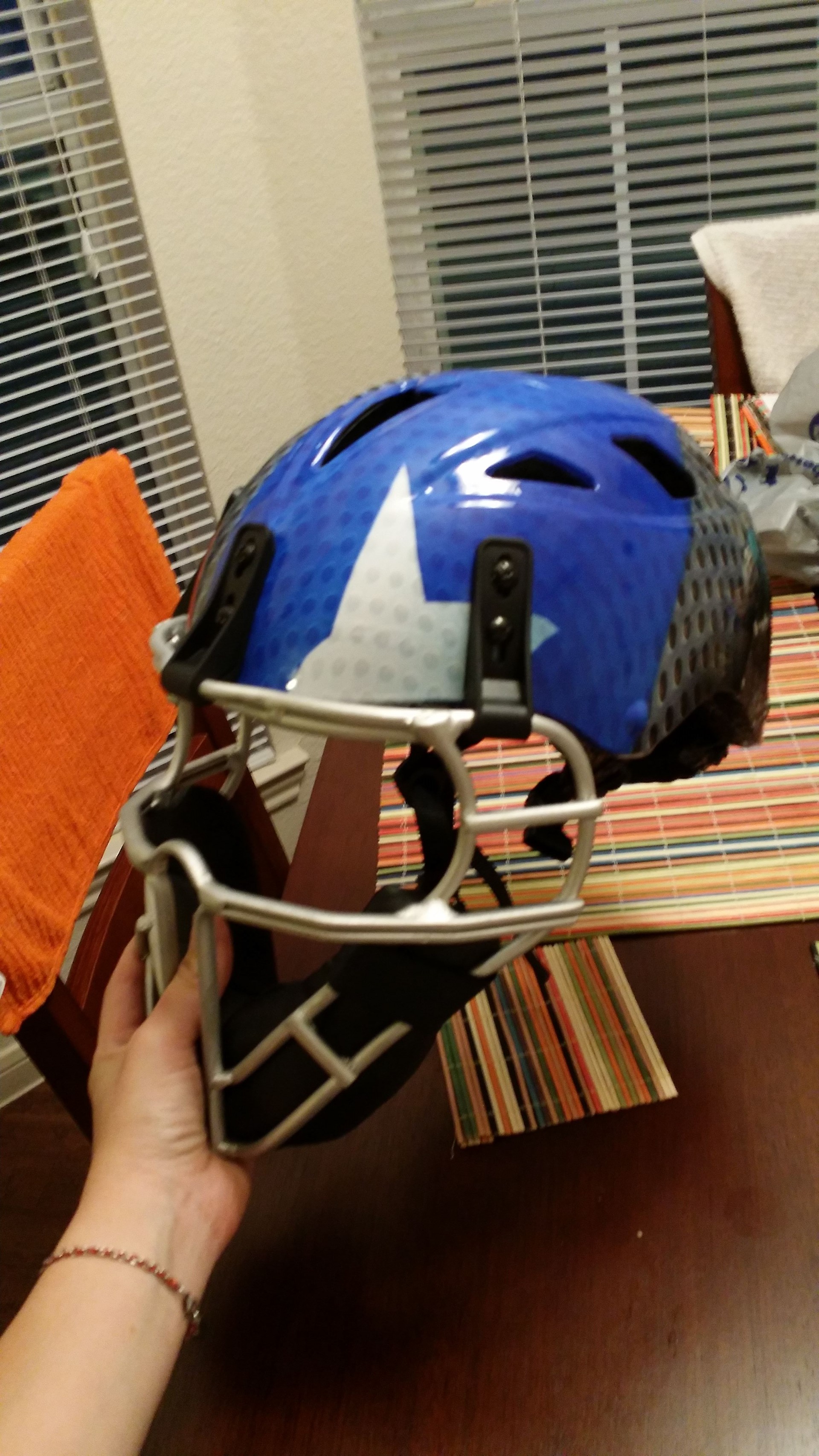 Custom Wrap Catcher's Helmet on Behance