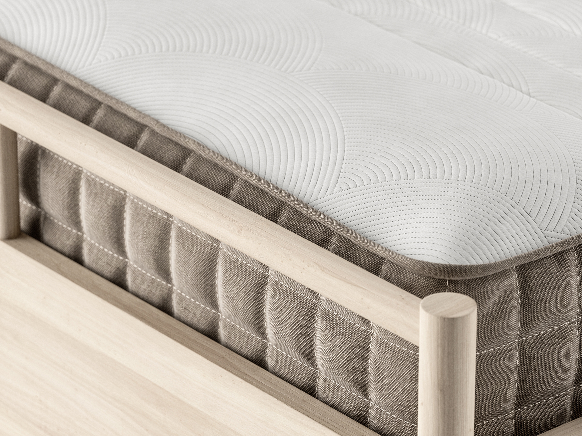 3D Model of Ikea Bed with Mattress on Behance