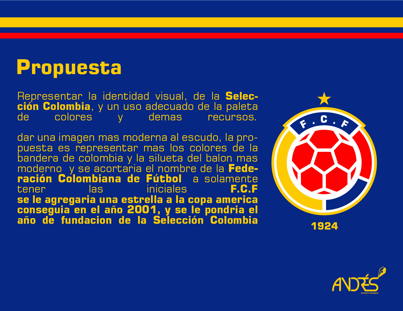 Últimas noticias económicas sobre selección colombia: Rebran Seleccion Colombia Proyecto Personal On Behance