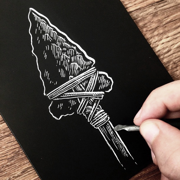 How To Draw A Arrow Head