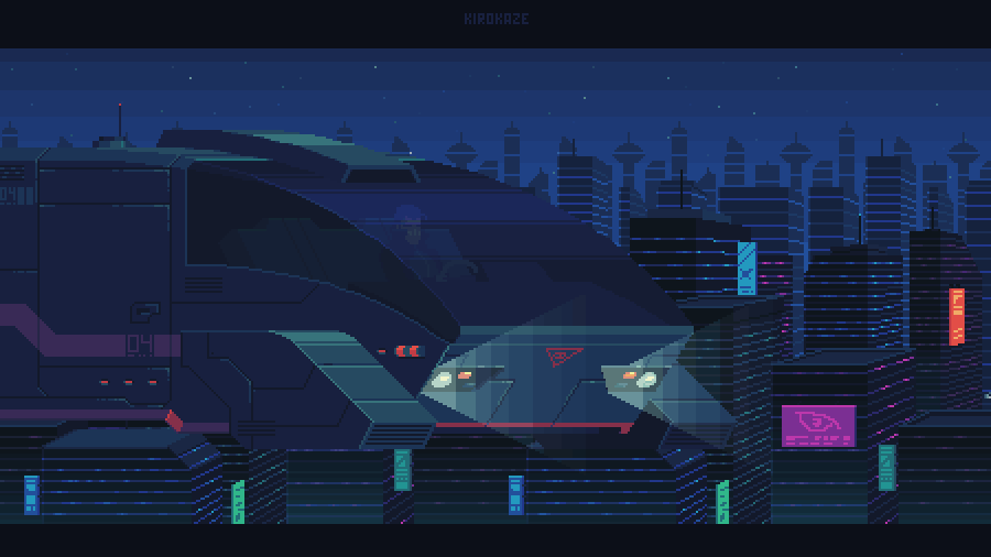 Hover car gif animation on Behance