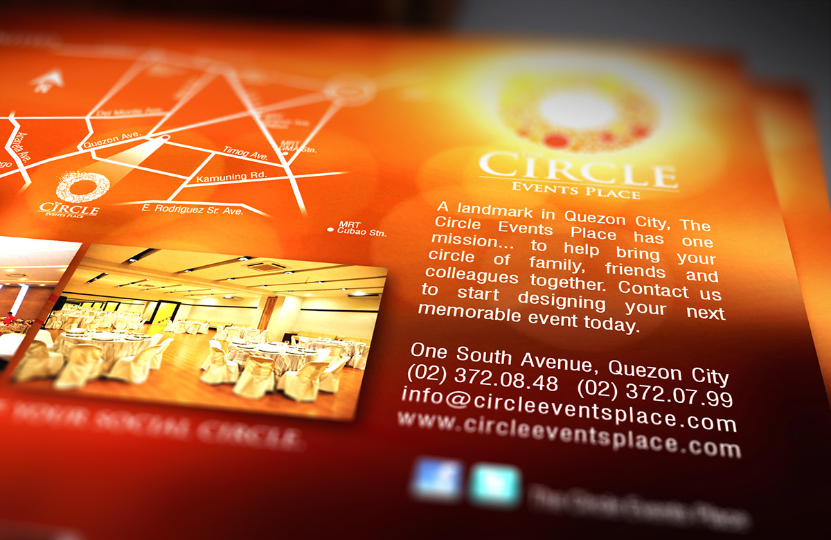 The Circle Events Place Corporate Identity on Behance