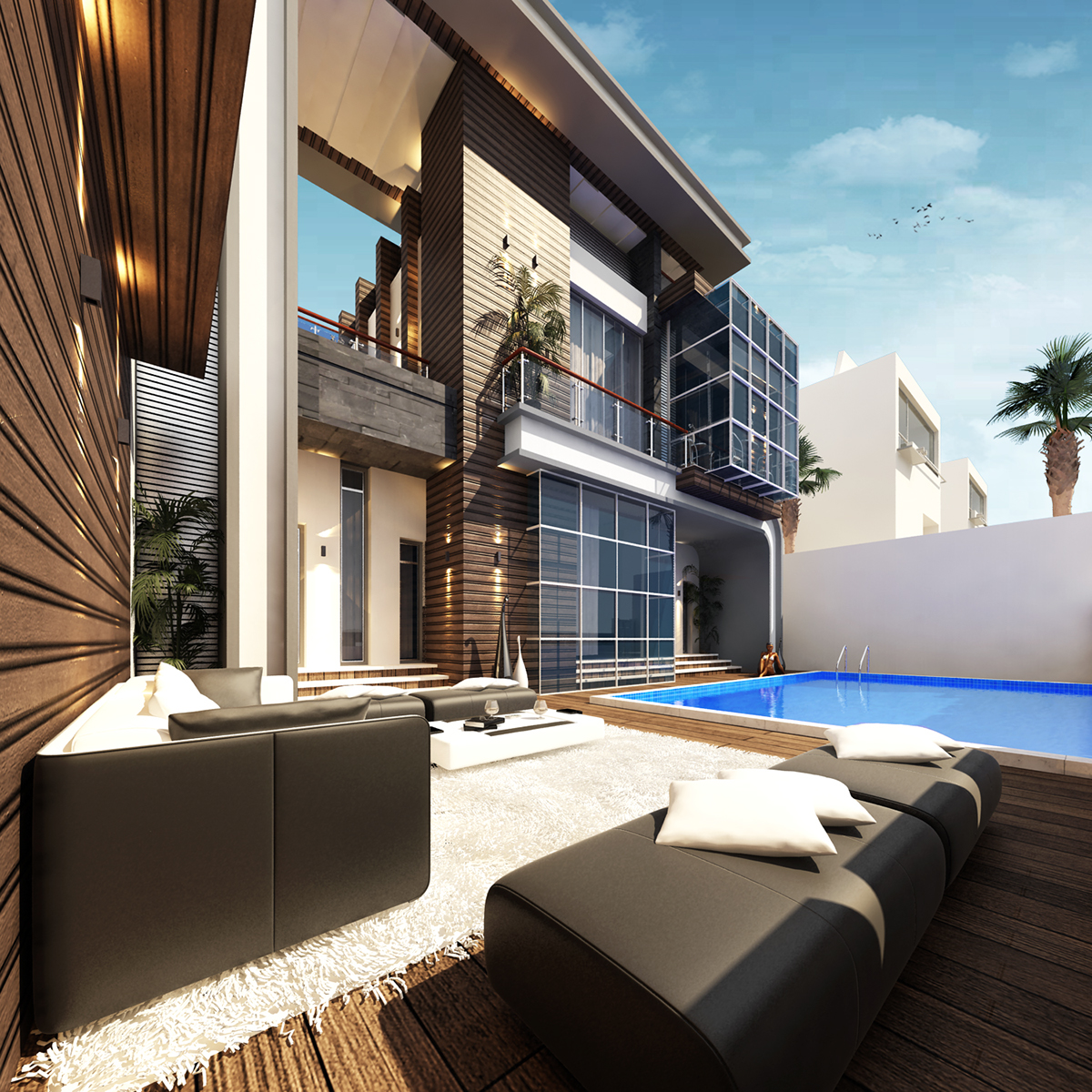 Modern Chalet on Behance Modern Chalet on Behance