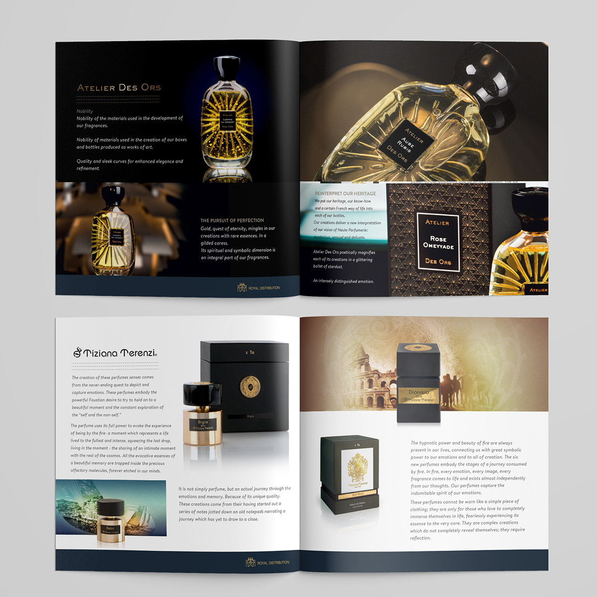 Catalog Design / Royal Distributor on Behance